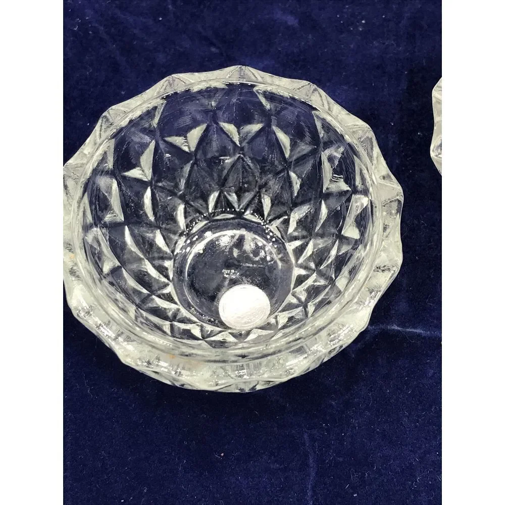 PEAR Trinket Box LEAD CRYSTAL‎ Jewelry Made in ROMANIA 4